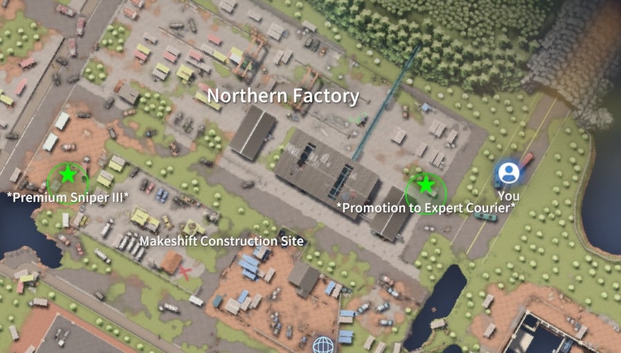 逃離鴨可夫「任務在地圖上顯示」模組展示