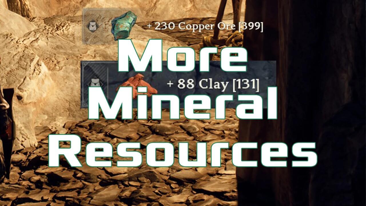 風啟之旅-More Mineral Resources MOD-挖礦資源增量畫面