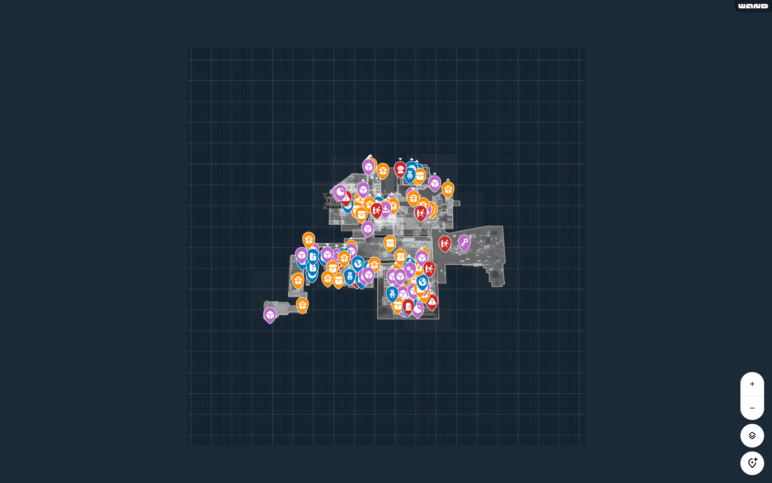 PRAGMATA 量產陣列 Mass Production Array Map