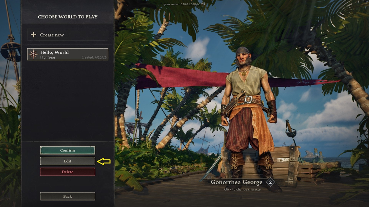 難度設定與世界調整