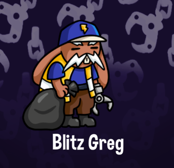 抓抓地牢-BlitzGreg-兌換碼角色外觀預覽