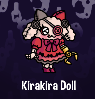 抓抓地牢-KirakiraDoll-兌換碼角色外觀預覽