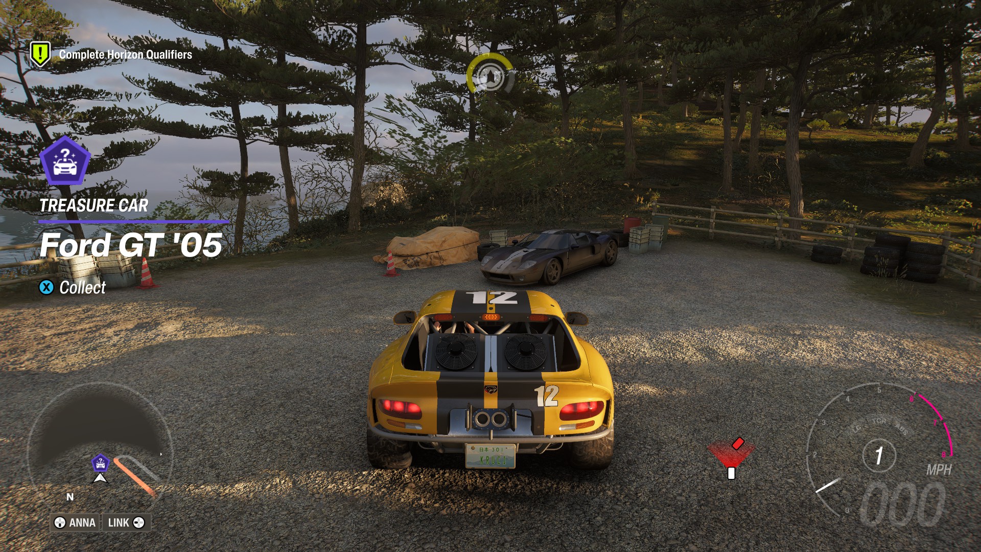 FH6FordGT05入手後車庫畫面