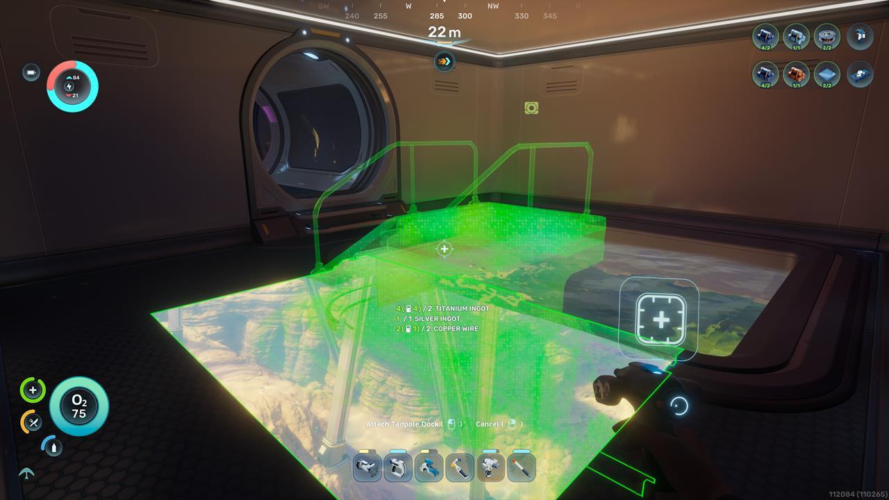 Subnautica 2-基地月池建造-蝌蚪號船塢材料一覽