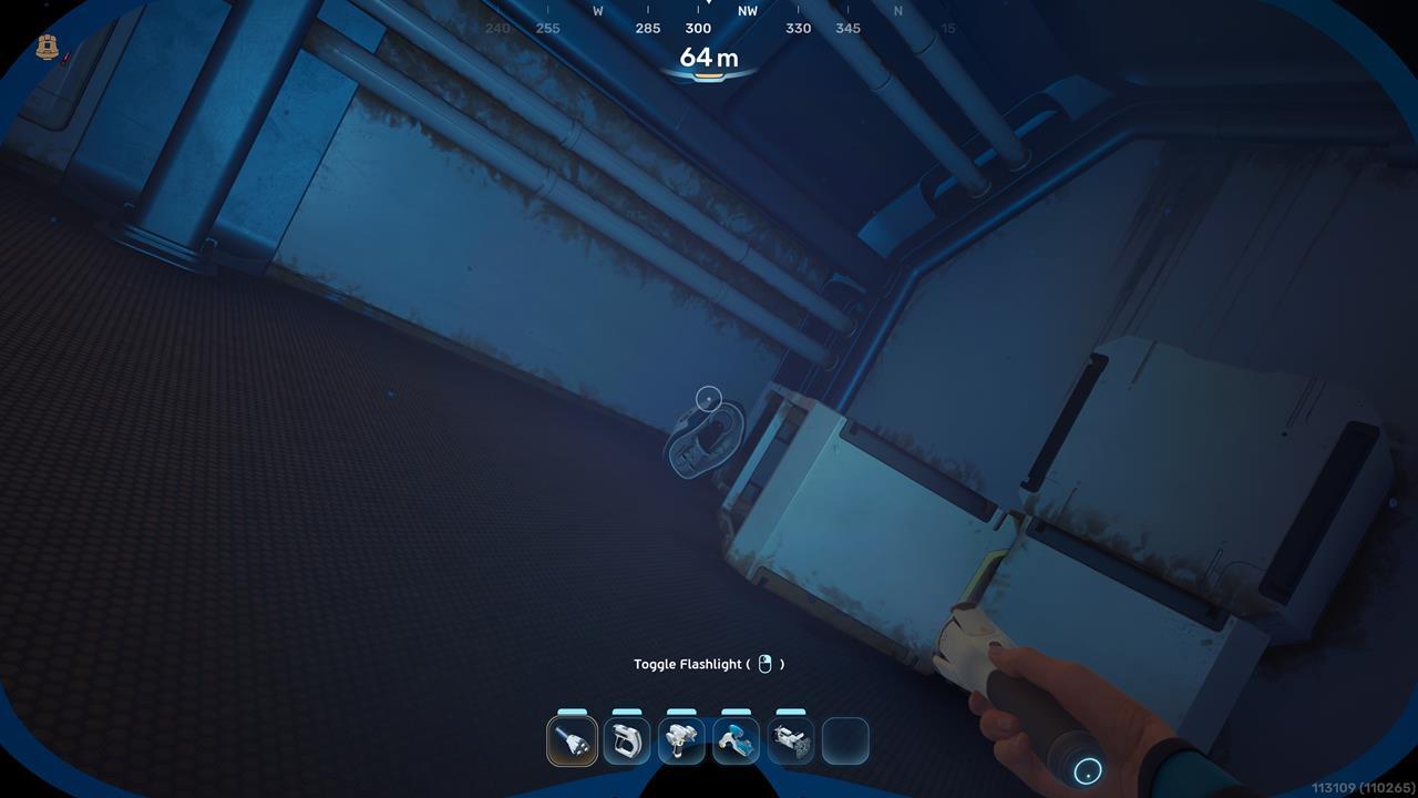 Subnautica 2-蟬號殘骸內部-蝌蚪號碎片位置二