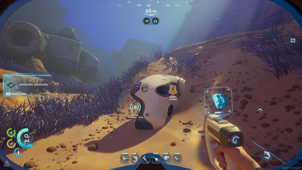 Subnautica 2-舊棲息地-蝌蚪號碎片位置五月池藍圖解鎖