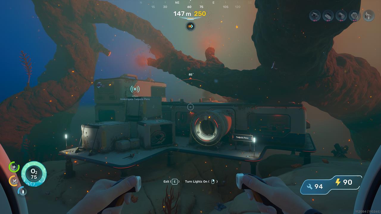 Subnautica 2-蝌蚪號停機坪-蝌蚪號碎片位置九