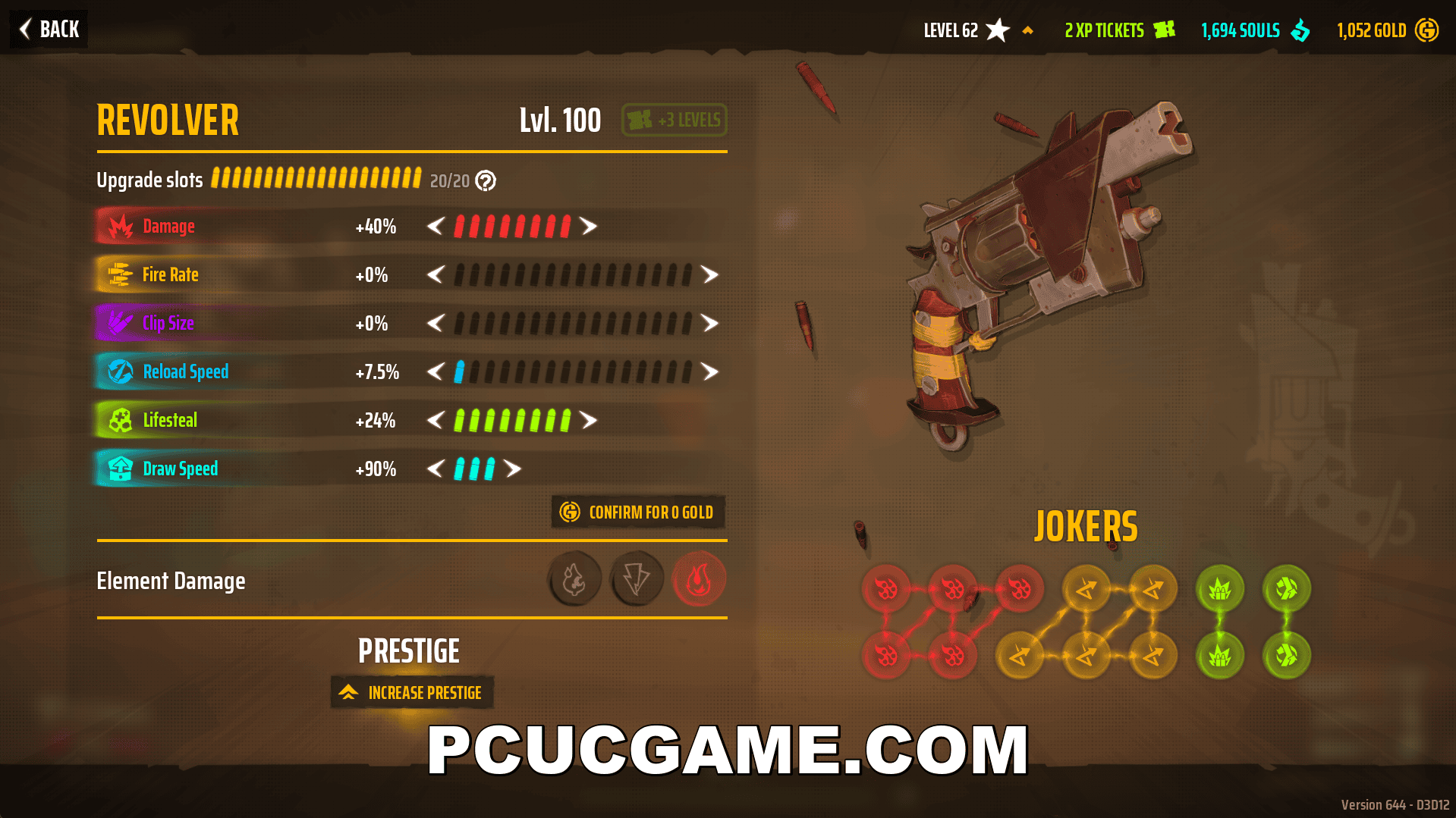 遙遙西土-左輪手槍-扇擊王牌彈射變體