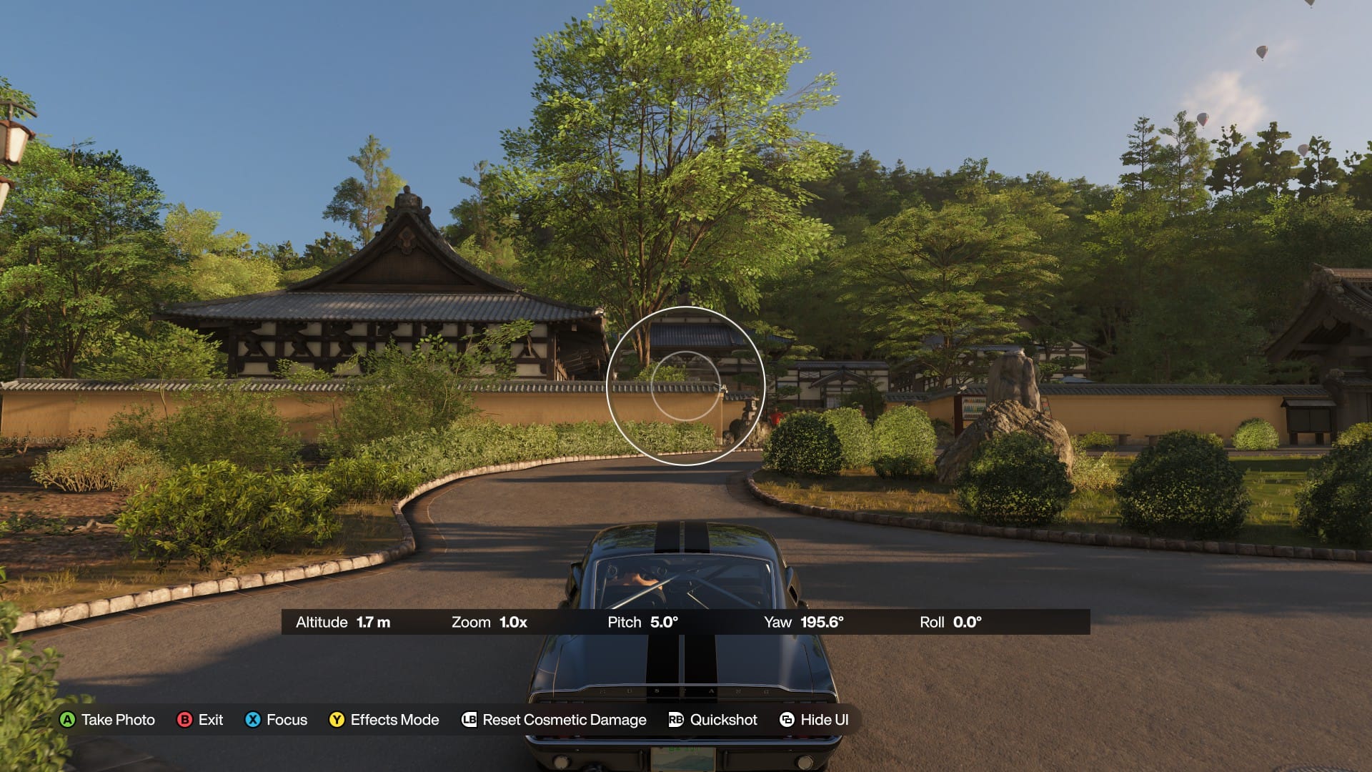 FH6-琉璃光寺拍攝實景-竹林中日式寺院