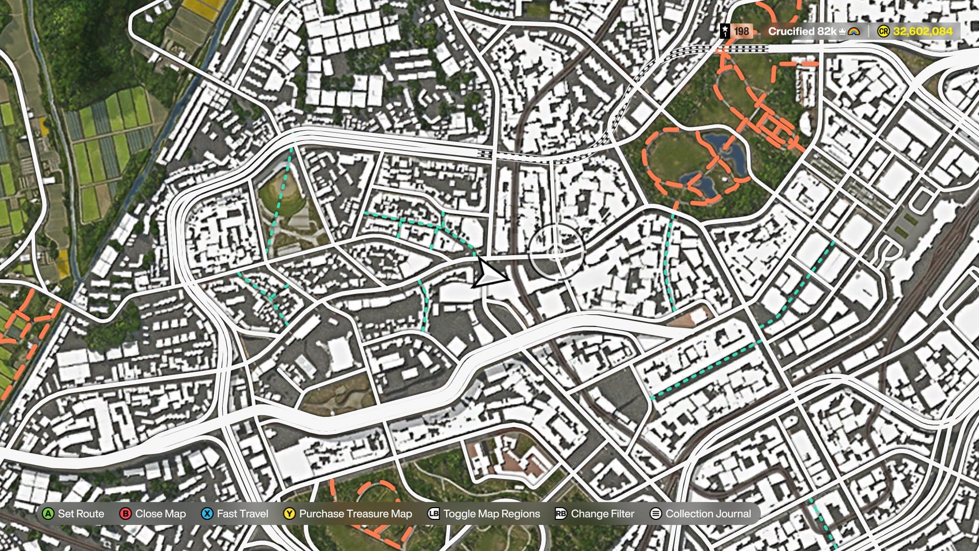 FH6-Tokyo City東京市地圖-忠犬八公雕像位置