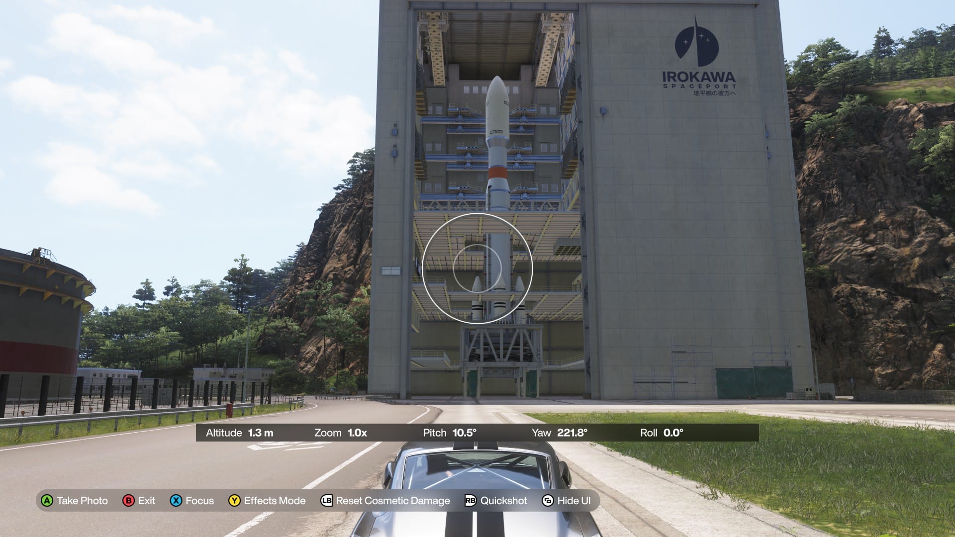 FH6-HZN-VI 火箭拍攝實景-IROKAWA太空港大型火箭