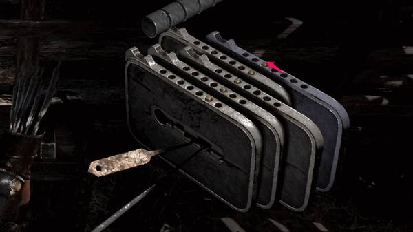 Gothic 1 Remake 開鎖步驟10，第2片撥板向右移動2次