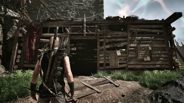 Gothic 1 Remake 斯卡蒂木造小屋正面外觀